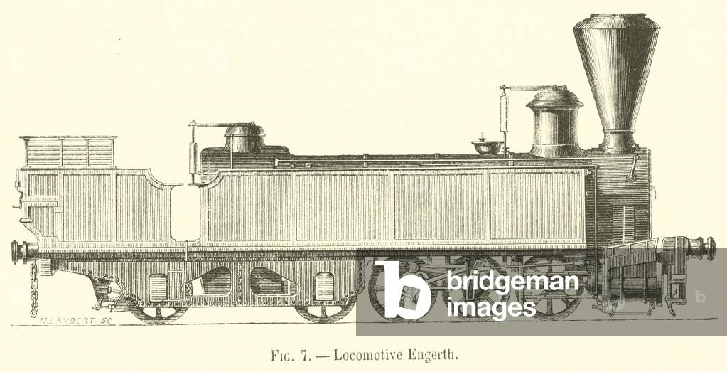 Locomotive Engerth (engraving)