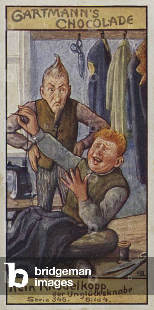 Red Heads (colour litho)