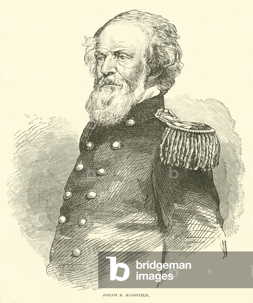 Joseph K Mansfield, September 1862 (engraving)