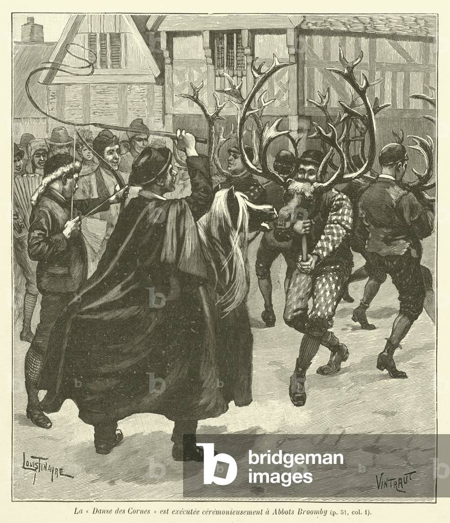 La Chasse Au Cerf En Gaule Et En Ecosse (engraving)