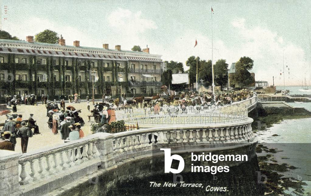 The New Terrace, Cowes (colour photo)