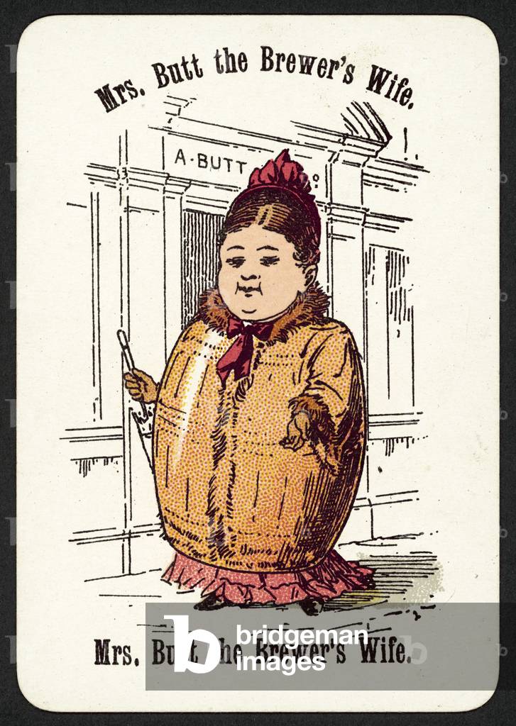 Mrs Butt The Brewer's Wife (colour litho)