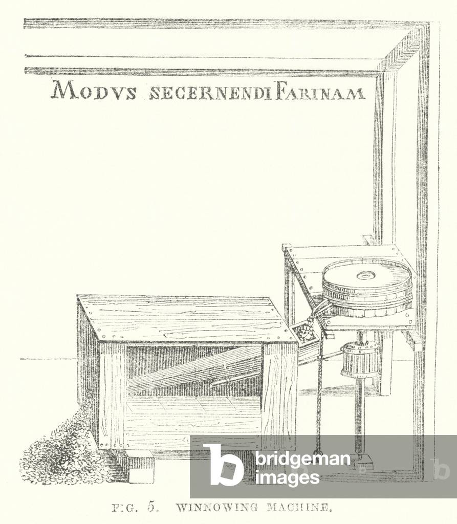 Winnowing machine (engraving)