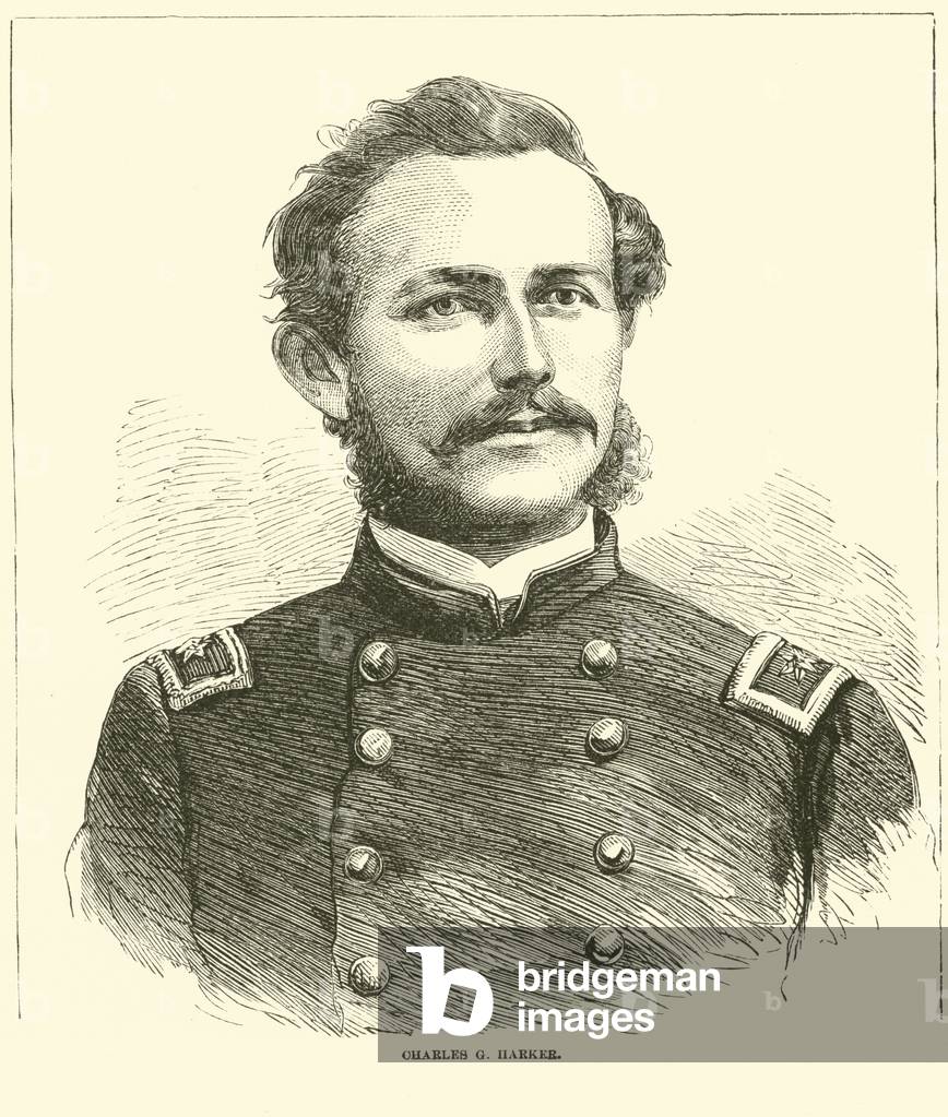 Charles G Harker, June 1864 (engraving)