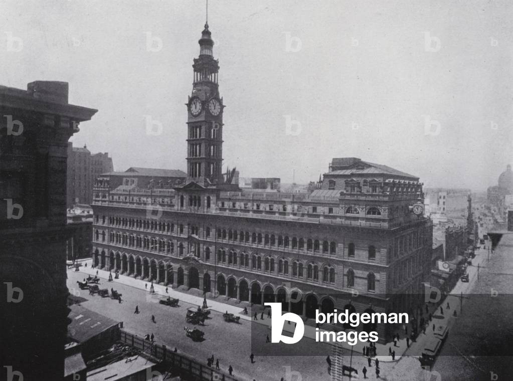 Sydney, NSW: General Post Office (b/w photo)