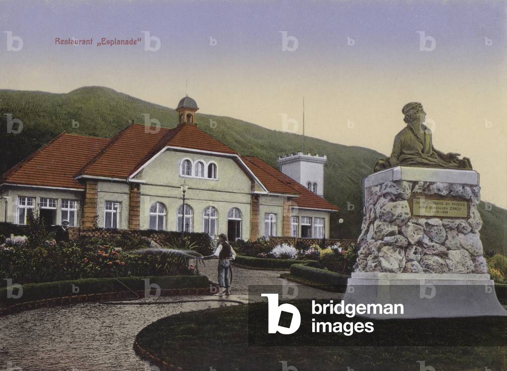 Madeira, Restaurant Esplanade (colour photo)