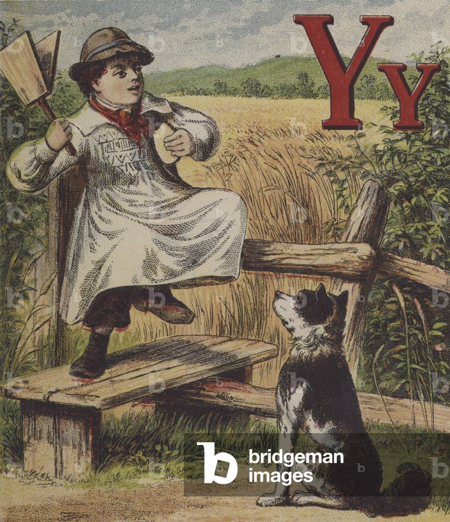 Illustration for John Bulls Farm Alphabet (colour litho)