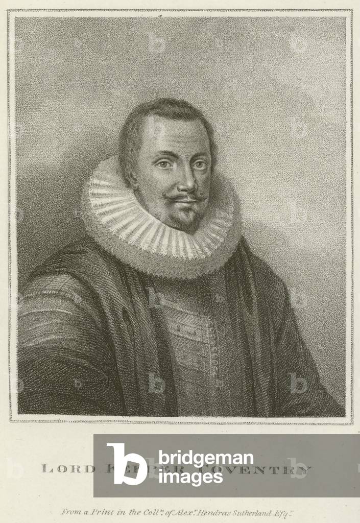 Lord Keeper Coventry (engraving)