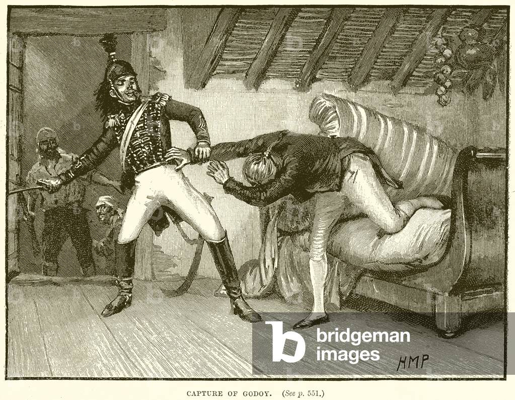 Capture of Godoy (engraving)