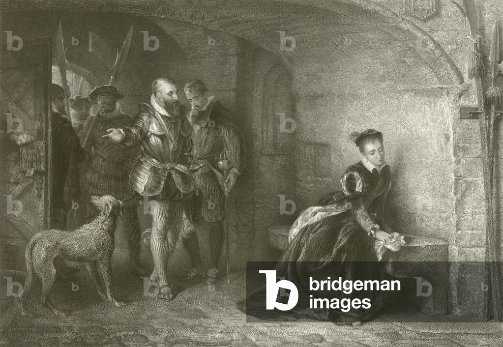 The Princess Elizabeth in the Tower (engraving)