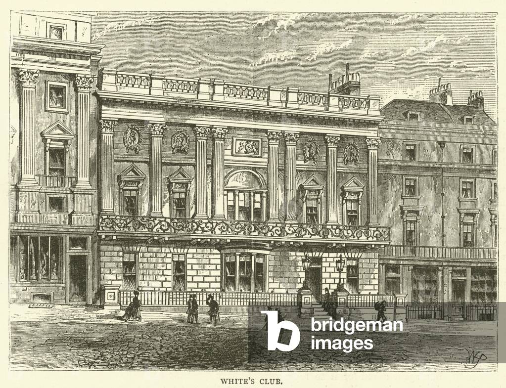 White's Club (engraving)