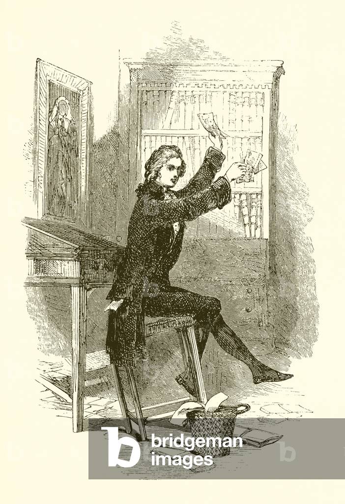 Erskine's first successes (engraving)