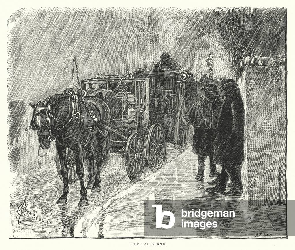 The Cab Stand (engraving)