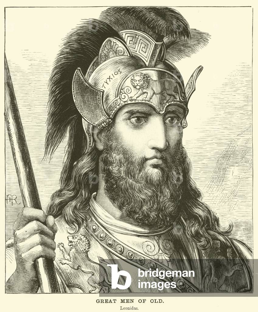 Great Men of Old, Leonidas (engraving)