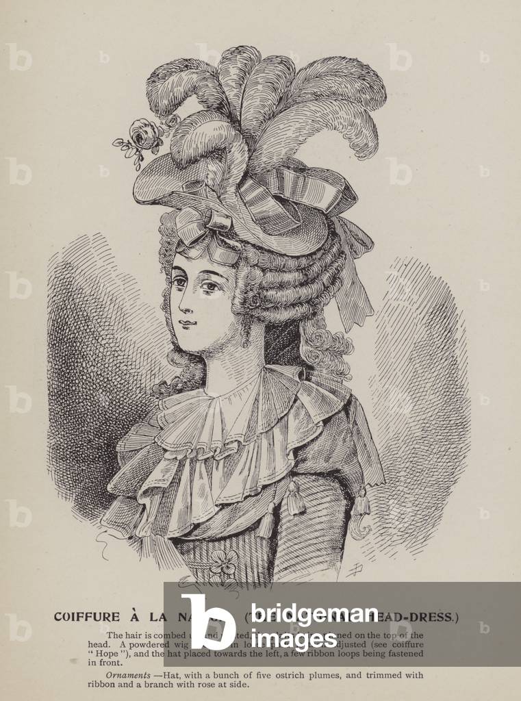 Coiffure a la Nation, the National Head-Dress (engraving)