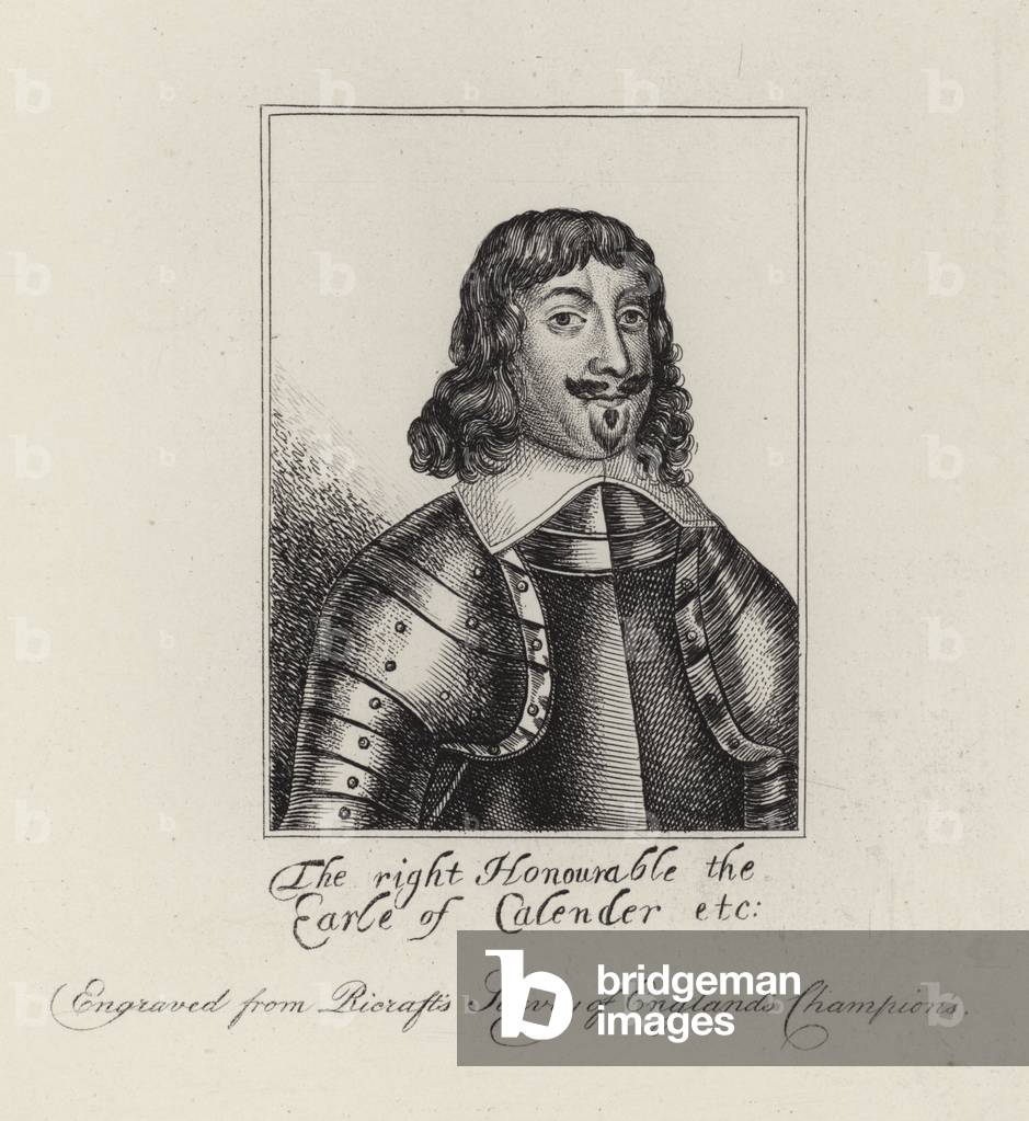 James Livingston, Earl of Calender (engraving)