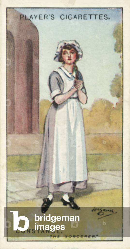 Gilbert and Sullivan, Constance, The Sorcerer (colour litho)