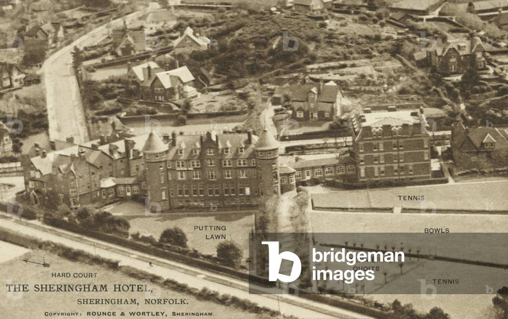 Sheringham Hotel, Sheringham, Norfolk (b/w photo)