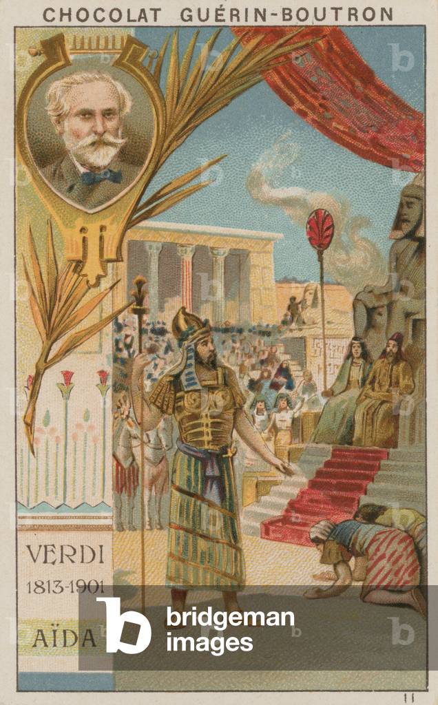 Verdi, Aida (chromolitho)