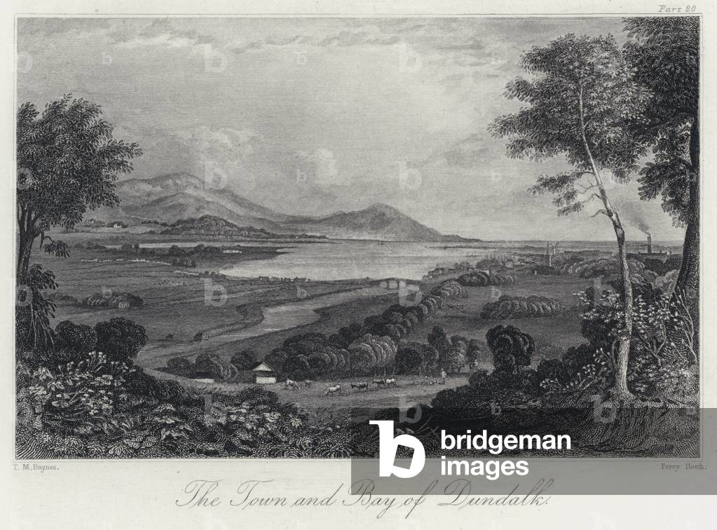 The Town and Bay of Dundalk (engraving)