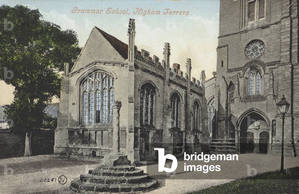 Grammar School, Higham Ferrers, Northamptonshire (colour photo)