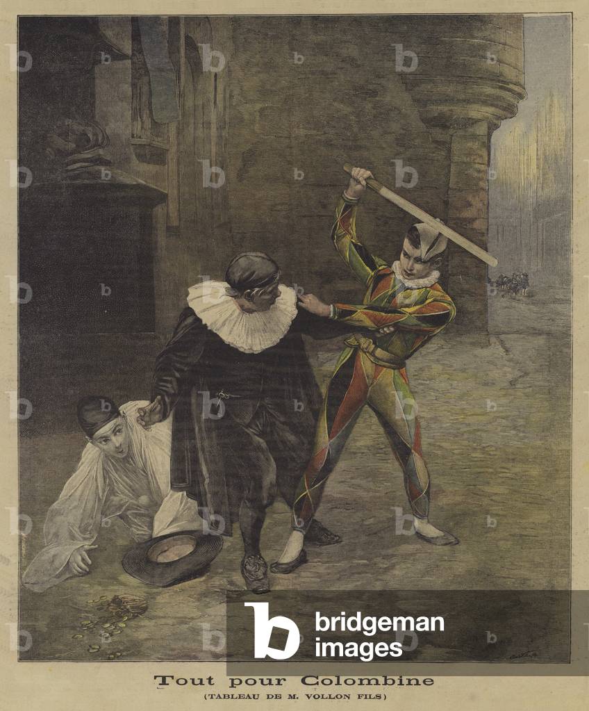 All for Colombine (colour litho)