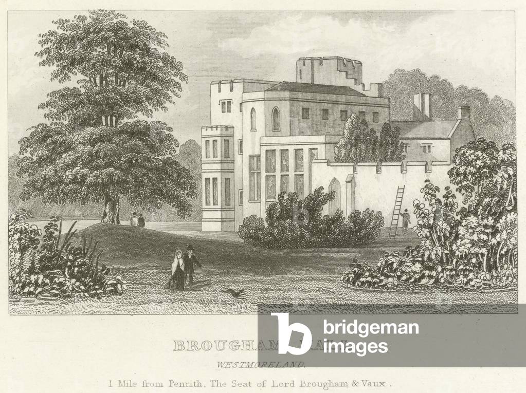 Brougham Hall, Westmoreland (engraving)