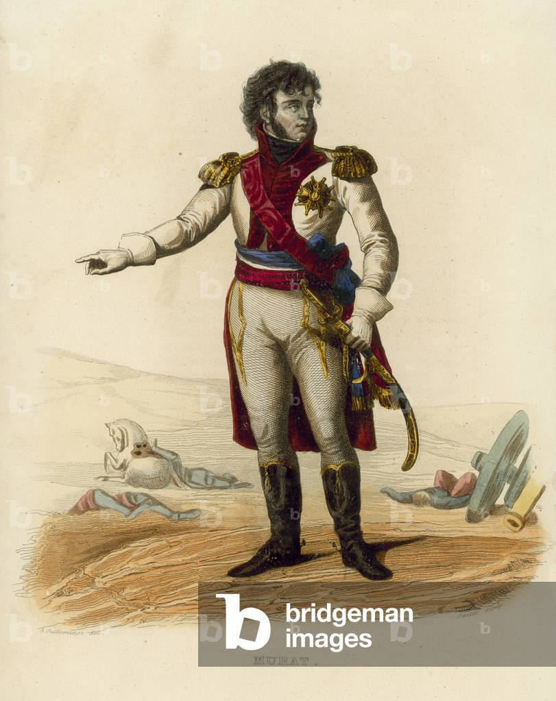 Murat (coloured engraving)