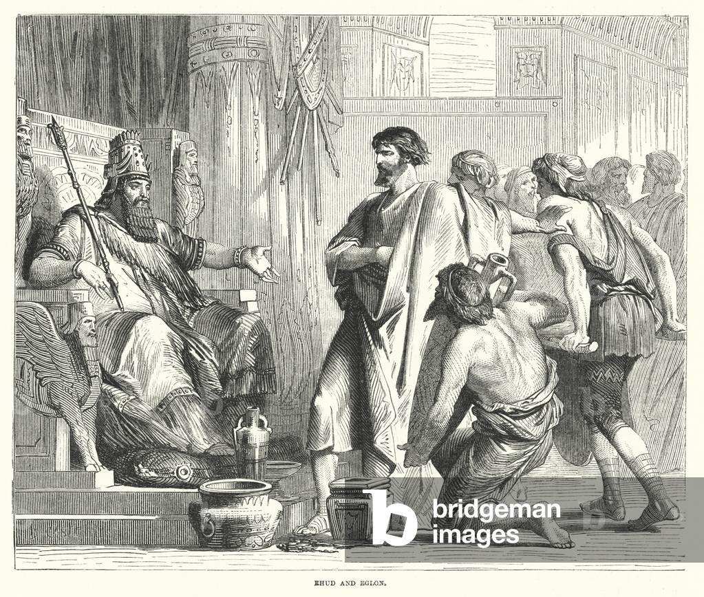 Ehud and Eglon (engraving)