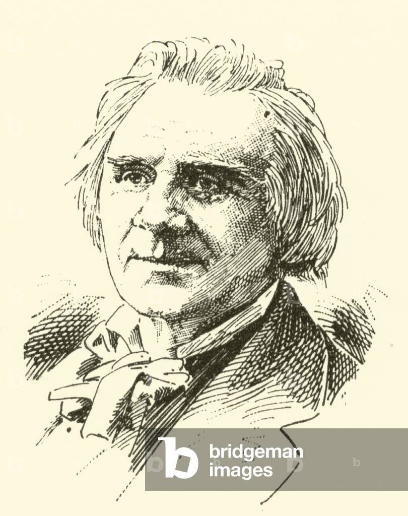 Ole (Bornemann) Bull, 1810-1880 (engraving)