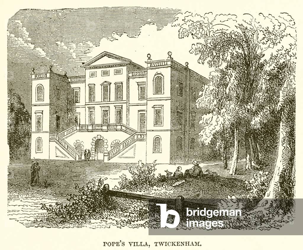 Pope's Villa, Twickenham (engraving)