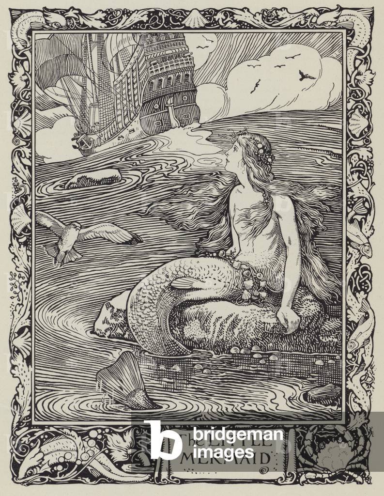 The Little Mermaid (litho)