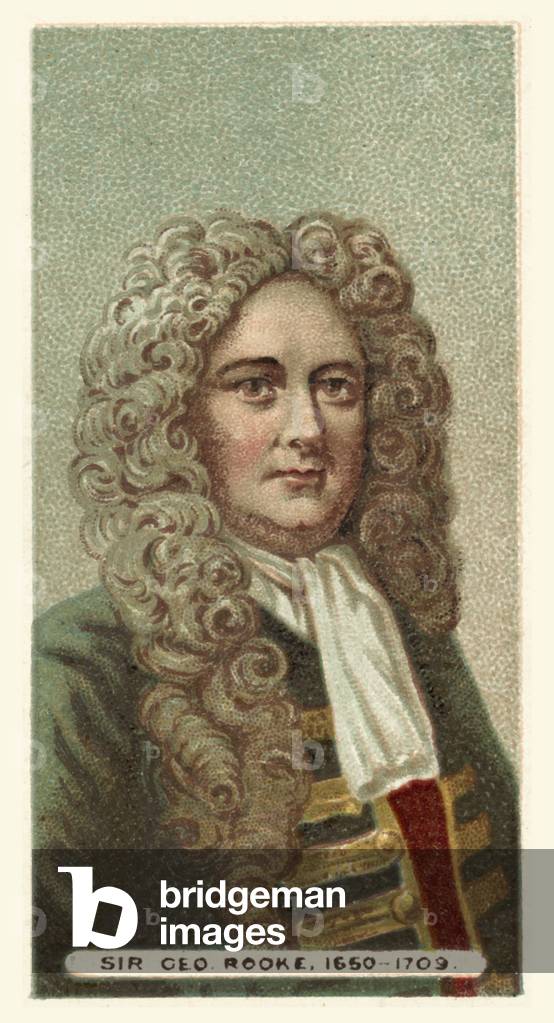 Sir George Rooke, 1650-1709 (chromolitho)