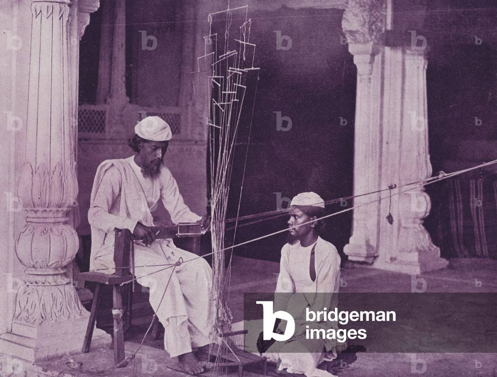 Gold Lace Makers (b/w photo)