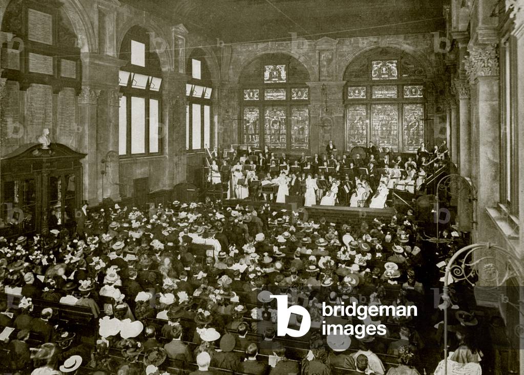 A Concert by Students of the Guildhall School of Music (b/w photo)