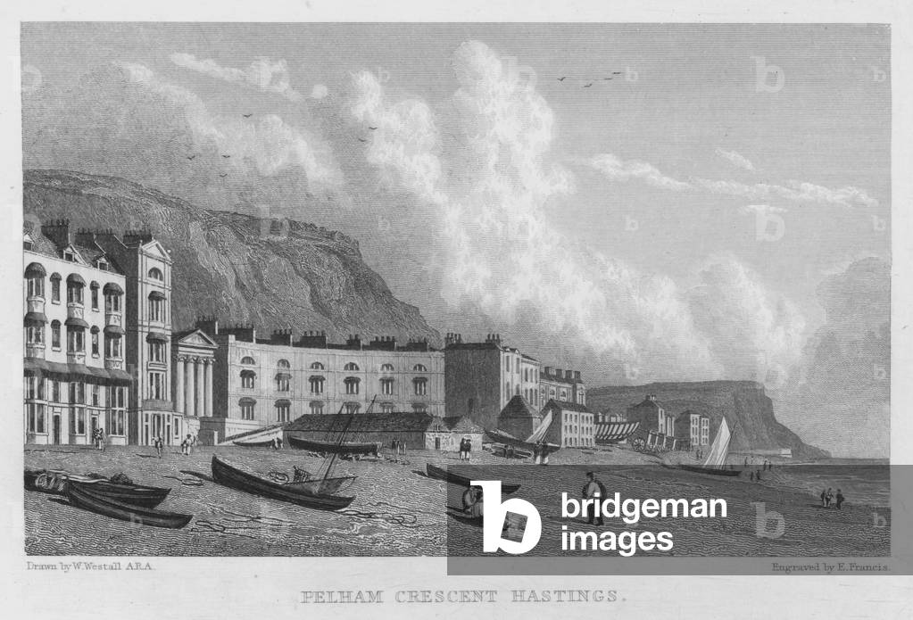 Pelham Crescent, Hastings (engraving)