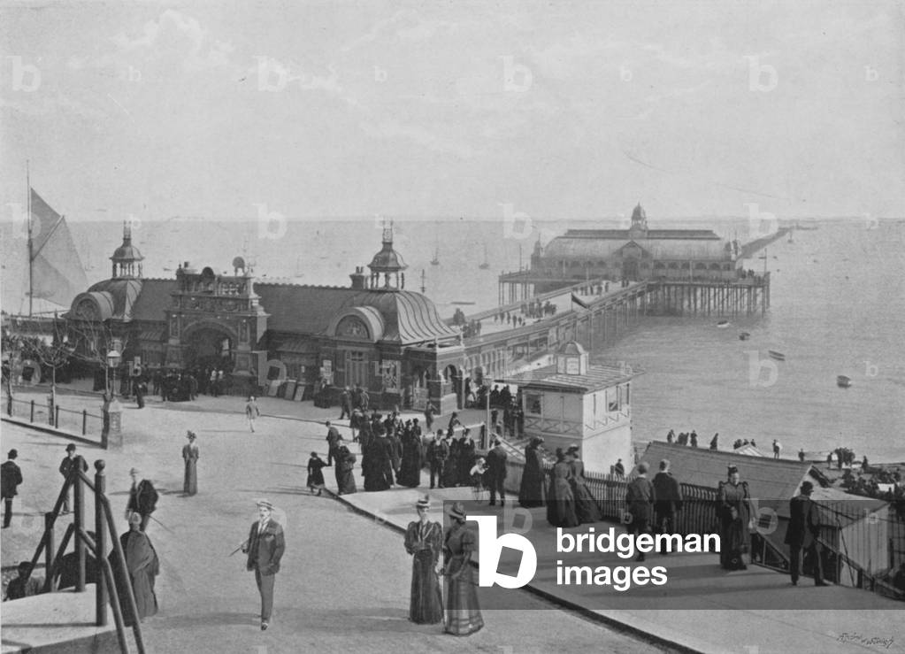 The Pier, Southend-on-Sea (b/w photo)