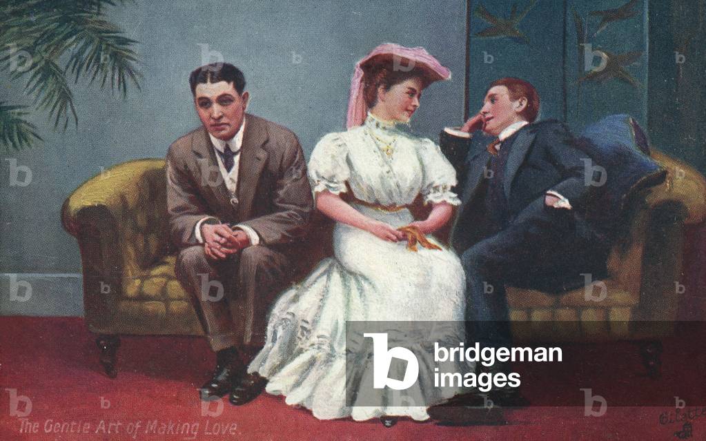 The gentle art of making love (colour litho)