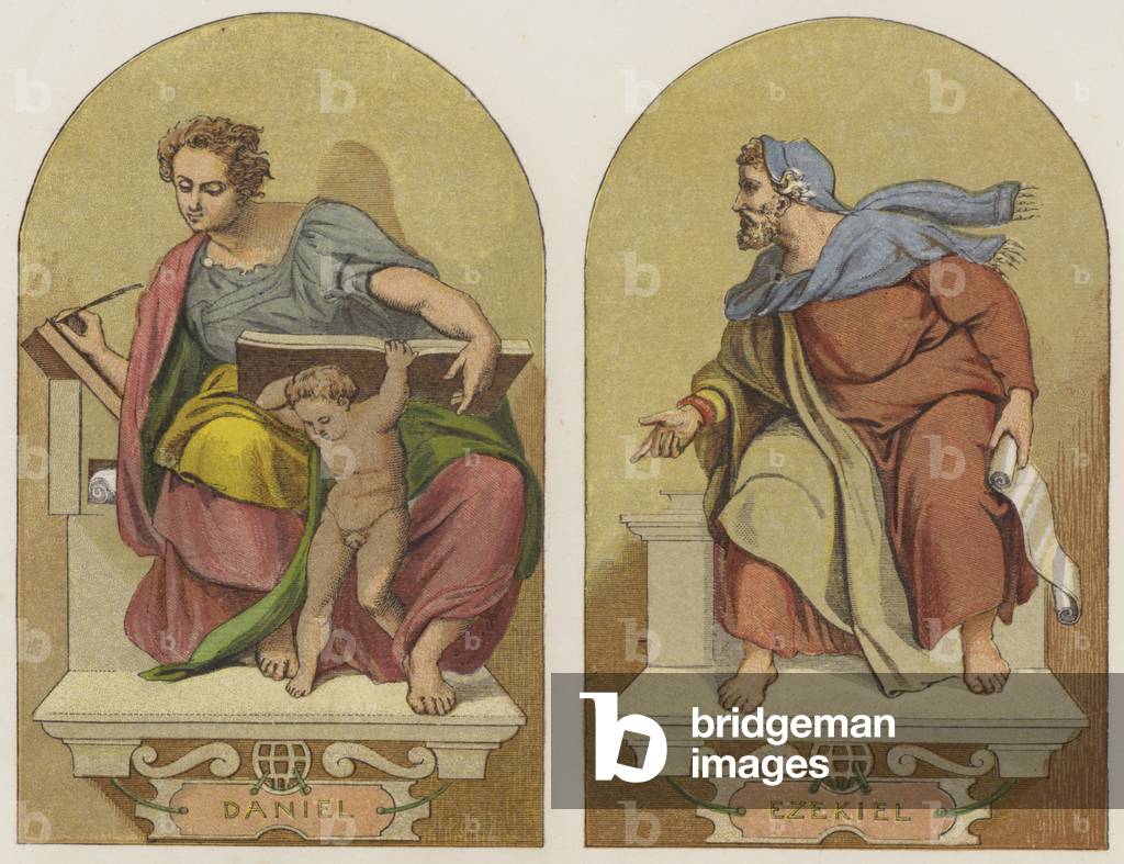 From the Sistine Chapel (chromolitho)