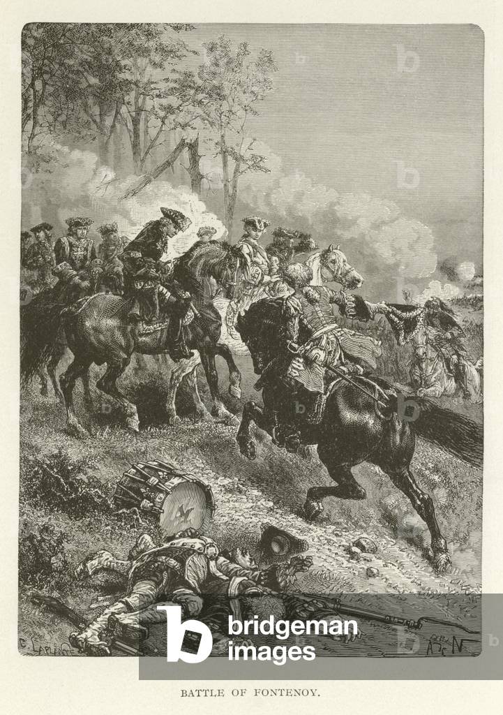 Battle of Fontenoy (engraving)