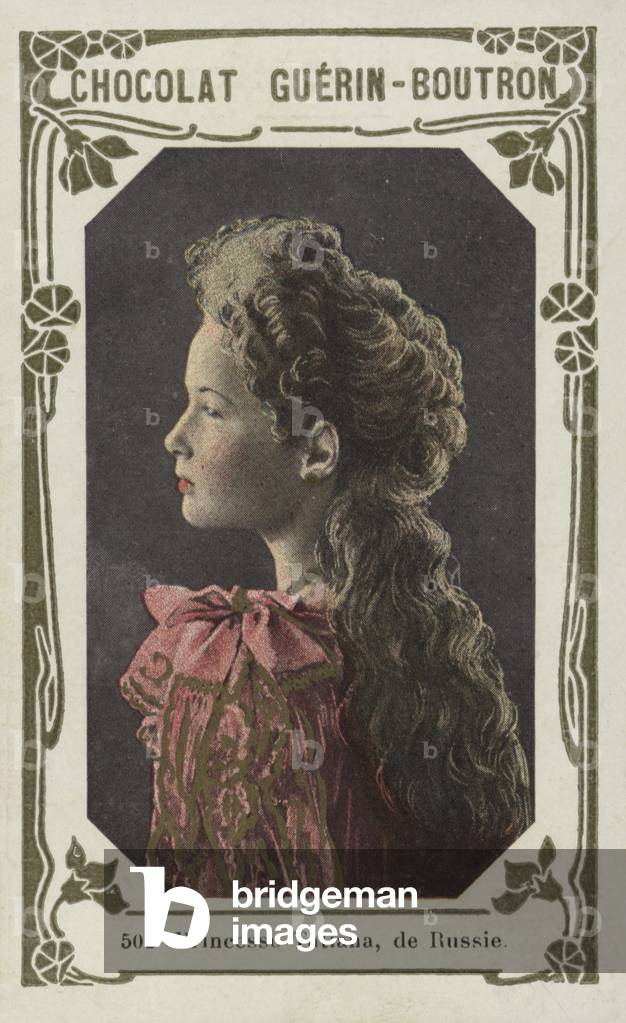 Princesse Tatiana, de Russie (coloured photo)