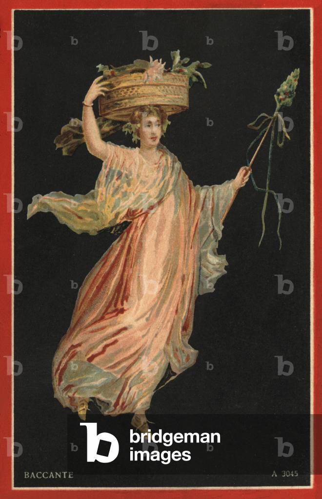 Baccante (colour litho)