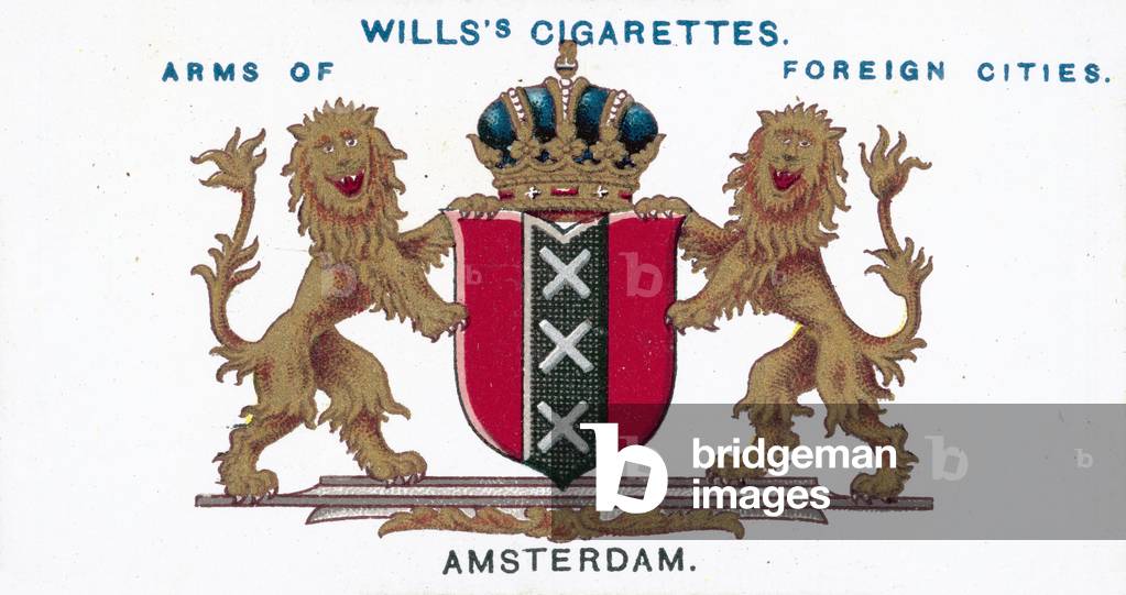 Arms of Amsterdam (chromolitho)