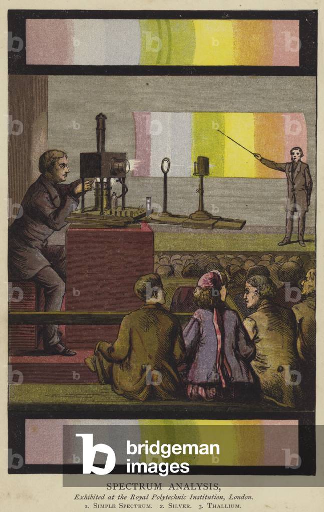 Spectrum Analysis (colour litho)