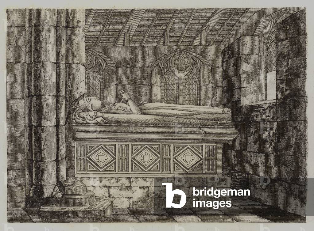 The Tomb of the Fair Matilda (engraving)