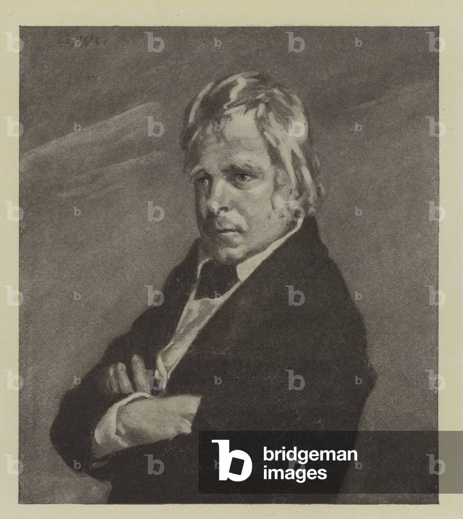 Sir Walter Scott (litho)