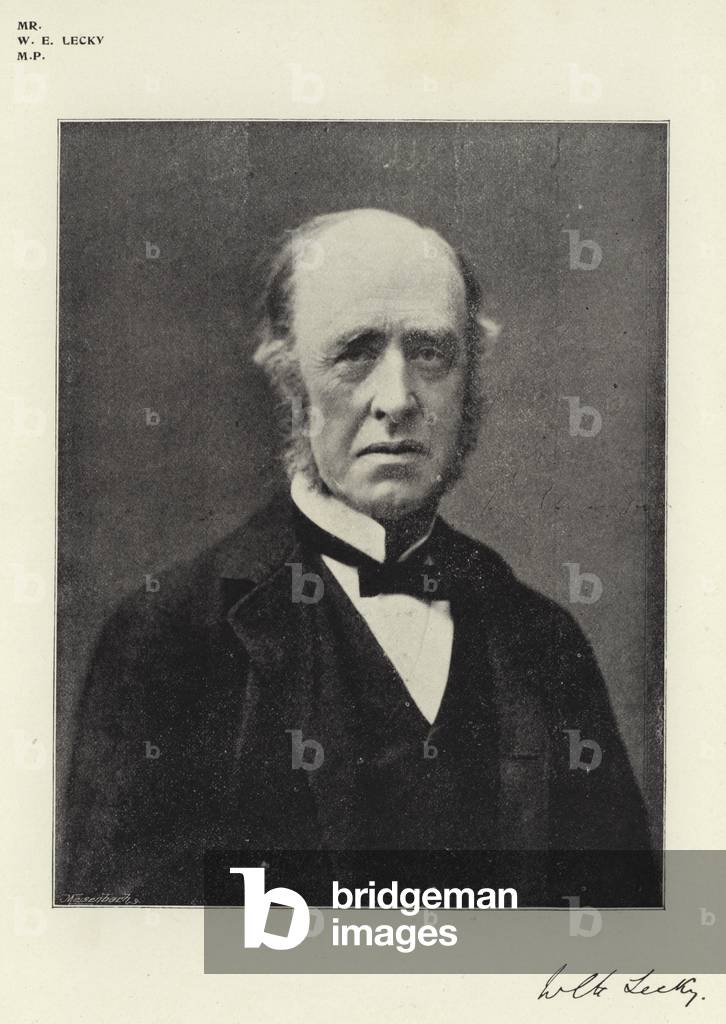 Mr W E Lecky, MP (b/w photo)