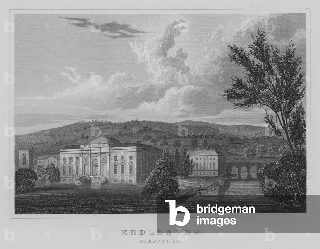 Kedleston, Derbyshire (engraving)