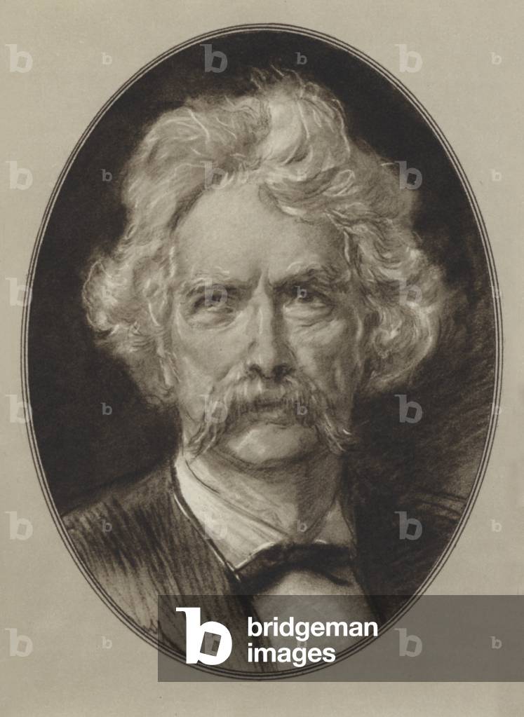 Mark Twain (litho)