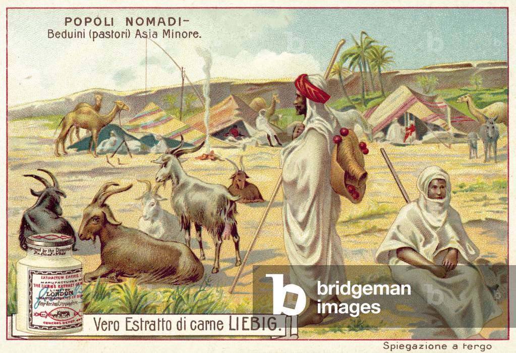 Bedouin shepherds of Asia Minor (chromolitho)